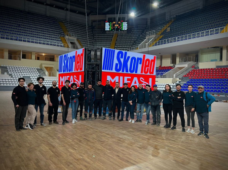 GÜRCİSTAN TİFLİS ARENA'YA SBS 7500 MONTAJI YAPILDI