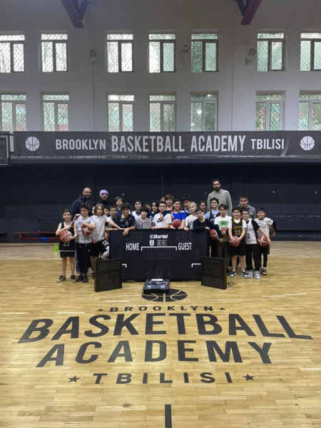 GÜRCİSTAN BASKETBOL FEDERASYONU, SKORBORDLARI ADRESLERİNE TESLİM ETTİ